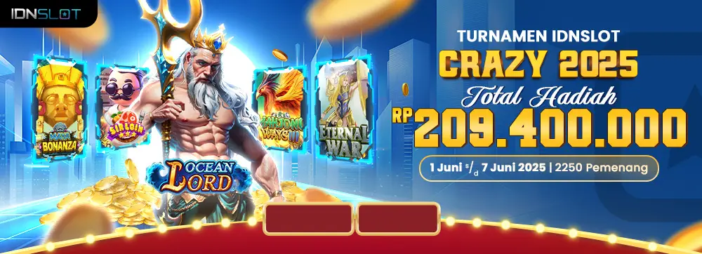 Turnamen IDNSLOT Crazy 2025